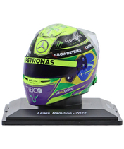 スパーク 1/5スケール ルイス・ハミルトン 2022年 ブラジルGP メルセデス ヘルメット…
