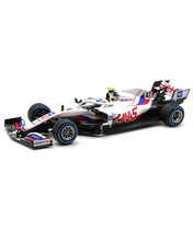 ミニチャンプス 1/18スケール ウラルカリ ハース F1 チーム VF-21 ミック・シューマッハー 2021年 ベル…