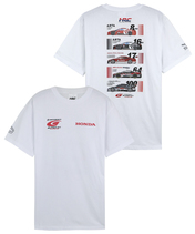 HRC Honda RACING x スーパーGT参戦チーム コラボ Tシャツ…