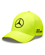 【キッズサイズ】メルセデス AMG ペトロナス F1チーム ルイス・ハミルトン ドライバーキャップ ネオンイエロー 20…