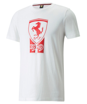 【50％オフセール】PUMA フェラーリ SF レース ヘリテージ ビッグシールド Tシャツ ホワイト 22SS / L…