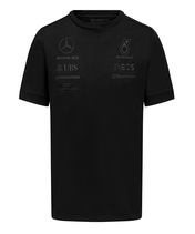 メルセデスAMGペトロナス F1 チーム ステルス Tシャツ ブラック 2023 /TM-W…