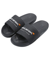マクラーレン F1 チーム K-SWISS ロゴ SLIDE サンダル ブラック…