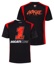 フランチェスコ・バニャイア ドゥカティ #1 Tシャツ ブラック