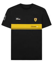 フェラーリ ハイパーカー AFコルセ チーム WEC フェラーリ499P ストライプ Tシャツ /ferwec…