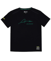 アストンマーチン アラムコ コグ二ザント F1 チーム フェルナンド・アロンソ KIMOA ライフスタイル Tシャツ…