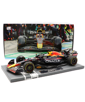 フェルスタッペン別注 ミニチャンプス 1/18スケール オラクル レッドブル レーシング RB18 マックス・フェルスタ…