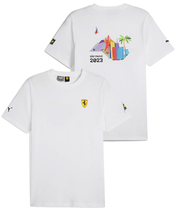 【50％オフセール】PUMA スクーデリア フェラーリ チーム ブラジルGP Tシャツ 2023 /FN-W…