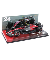 CKモデルカーズ 別注 ミニチャンプス 1/43スケール アルファロメオ F1チーム KICK C43 周 冠宇(ジョウ…