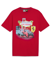 PUMA スクーデリア フェラーリ チーム JOSHUA VIDES ラスベガスGP Tシャツ 2023 /FN-W/T…