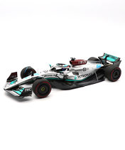 ミニチャンプス 1/18スケール メルセデス AMG ペトロナス F1 W13 E パフォーマンス ジョージ・ラッセル …