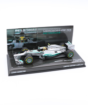 【海外並行品】MBA別注 ミニチャンプス 1/43スケール メルセデスAMGペトロナス F1チーム　ルイス・ハミルトン …