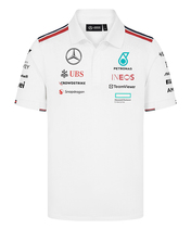 メルセデス AMG ペトロナス F1 チーム  ポロシャツ ホワイト 2024 /TM-W…