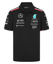 メルセデス AMG ペトロナス F1 チーム  ポロシャツ ブラック 2024 /TM-W…