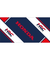 【50%オフセール】HRC Honda RACING プリント ビッグタオル Braided ネイビー…