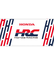 【50%オフセール】HRC Honda RACING プリント ビッグタオル Kasumi ホワイト…