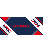 HRC Honda RACING プリント フェイスタオル Braided ネイビー…
