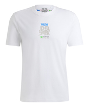 VISA CASH APP RB F1 チーム ライフスタイル Tシャツ 2024  ホワイト…