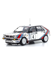 【30%オフセール】京商 1/18スケール ランチア デルタ HF 4WD No.4 チームランチア マルティニ 198…