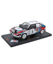 【30%オフセール】イクソ 1/18スケール ランチア デルタ インテグラーレ 16V NO.4 1990年 サファリ …