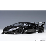 オートアート 1/18スケール リバティーウォーク LB‐シルエット ワークス ランボルギーニ ウラカン GT （ブラッ…