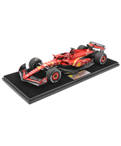 ルックスマート 1/18スケール フェラーリ SF24 シャルル・ルクレール 2024年 サウジアラビアGP 3位入賞/…