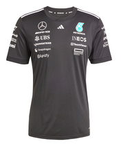 メルセデス AMG ペトロナス F1 チーム ドライバー Tシャツ ブラック 2025 /アディダス/TM-W…