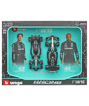 ブラゴ 1/43スケール メルセデス AMG ペトロナス F1 W15 E パフォーマンス #44 ハミルトン #63 …