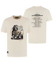 マックス・フェルスタッペン 2024年 ワールドチャンピオン記念 Tシャツ オフホワイト…