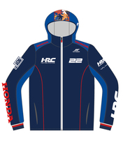 角田裕毅 x HRC Honda RACING コラボ ジップ フーディー ジャケット 2025…