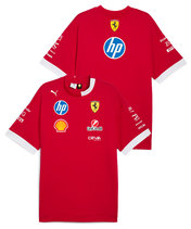 PUMA スクーデリア フェラーリ SF チーム ドライバー オーバーサイズ Tシャツ レッド 2025  /TM-W …