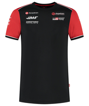 マネーグラム ハース F1 チーム Tシャツ ブラック 2025