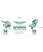 アストンマーチン アラムコ F1 チーム 日本限定 フェイスタオル ホワイト 2025…