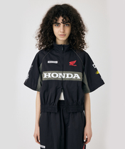 ホンダ MOUSSY HONDA SHORT TRACK ジャケット ブラック…