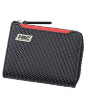 HRC Honda RACING x ノイインテレッセ LF 小銭入れ ブラックxレッド…