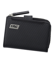HRC Honda RACING x ノイインテレッセ LF 小銭入れ付きキーケース ブラックxブラック…