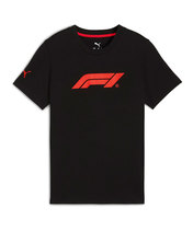 【キッズサイズ】PUMA FORMULA 1 ロゴ Tシャツ ブラック 2025…