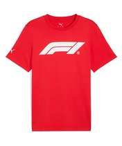 PUMA FORMULA 1 ロゴ Tシャツ レッド 2025