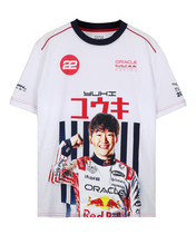 【8月上旬入荷予約受付中】角田裕毅 x オラクル レッドブル レーシング 日本限定 Tシャツ (2025年日本GP仕様)…