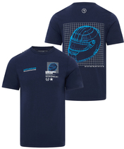 ウィリアムズ レーシング チーム HISTORY MADE Tシャツ ネイビー…