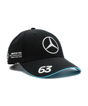 メルセデス AMG ペトロナス F1 チーム ジョージ・ラッセル キャップ ブラック…