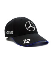メルセデス AMG ペトロナス F1 チーム キミ・アントネッリ キャップ ブラック…