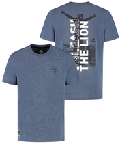 マックス・フェルスタッペン Unleash The Lion Tシャツ ブルー…