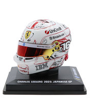 ルックスマート 1/5スケール シャルル・ルクレール 2025年 日本GP F1参戦150戦目 フェラーリ ヘルメット …