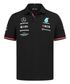 メルセデスAMGペトロナス F1チーム ポロシャツ ブラック 2022 /TM-W