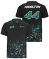 メルセデス AMG ペトロナス F1 チーム ルイス・ハミルトン #44 スポーツ Tシャツ /FN-W