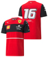 PUMA スクーデリア フェラーリ チーム #16 シャルル・ルクレール ドライバーTシャツ 2022 /TM-W