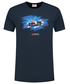 【50％オフセール】マネーグラム ハース F1 チーム USA グラフィック Tシャツ ネイビー 2023