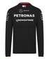 メルセデス AMG ペトロナス F1 チーム  ロングスリーブ Tシャツ ブラック 2024 /TM-W画像サブ