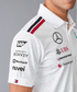 メルセデス AMG ペトロナス F1 チーム  ポロシャツ ホワイト 2024 /TM-W画像サブ
